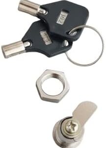 صُمم هذا القفل الأسطواني ليدوم طويلاً وبدقة عالية، ويوفر مستوى أمان أعلى مقارنةً بأقفال المفاتيح المسطحة القياسية.