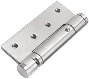 مفصلة إغلاق باب أوتوماتيكية من MySouqEg ST، 3 وظائف في 1، مصنوعة من الفولاذ المقاوم للصدأ، 100 مم × 65 مم