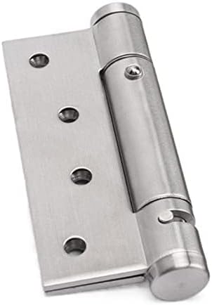 مفصلة إغلاق باب أوتوماتيكية من MySouqEg ST، 3 وظائف في 1، مصنوعة من الفولاذ المقاوم للصدأ، 100 مم × 65 مم 2 مفصلة إغلاق باب أوتوماتيكية