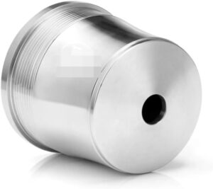 كبسولة قهوة قابلة لإعادة الاستخدام متوافقة مع ماكينات ILLY-X7.1 و Y5، فلتر قابل لإعادة التعبئة من الفولاذ المقاوم للصدأ + مكبس