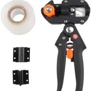 أداة تطعيم احترافية مع شفرتين إضافيتين وشريط تطعيم، مقص تقليم أغصان أشجار الفاكهة