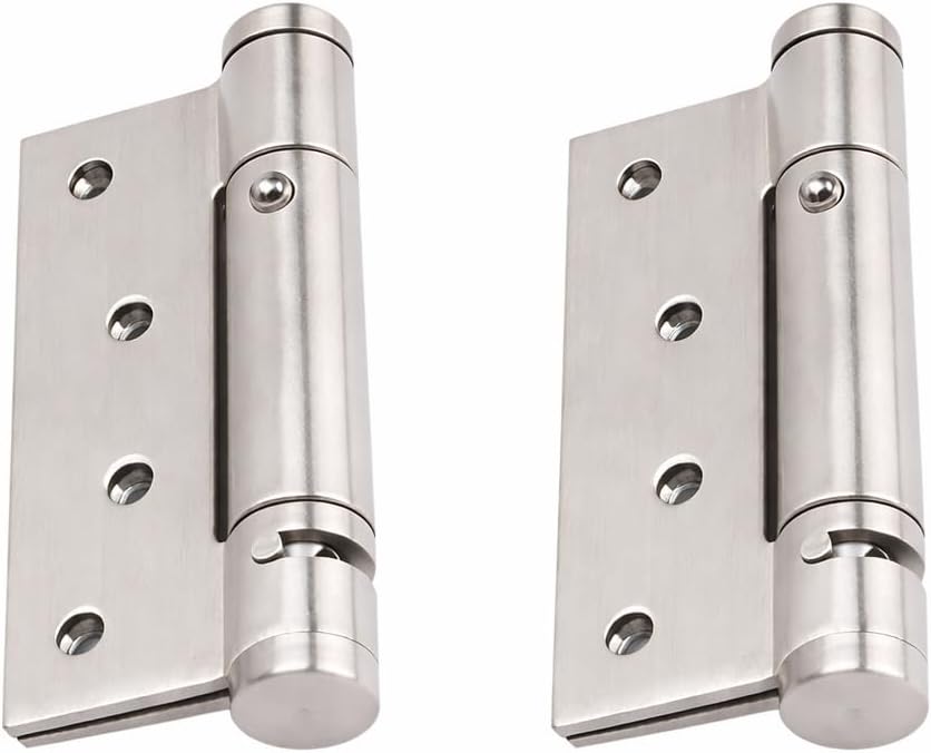 مفصلة إغلاق باب أوتوماتيكية من MySouqEg ST، 3 وظائف في 1، مصنوعة من الفولاذ المقاوم للصدأ، 100 مم × 65 مم 1 مفصلة إغلاق باب أوتوماتيكية من MySouqEg ST، 3 وظائف في 1، مصنوعة من الفولاذ المقاوم للصدأ، 100 مم × 65 مم