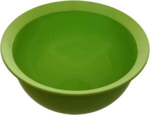 (4 قطع) طقم من 4 أوعية خلط متداخلة ملونة - أوعية مطبخ متعددة الاستخدامات قابلة للتكديس للتحضير والسلطة والوجبات الخفيفة - تصميم متين وموفر للمساحة - بنفسجي، أصفر، أخضر، وأحمر