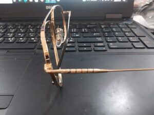 إطار نظارة معدني بدون عدسات (قطعة واحدة) - تصميم كلاسيكي خفيف الوزن انيق