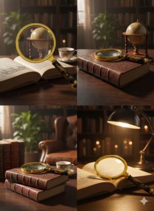 اكتشف العالم بجودة عالية مع لمسة من الأناقة الكلاسيكية. هذه العدسة المكبرة أكثر من مجرد أداة بصرية؛ إنها تحفة فنية 90 مم