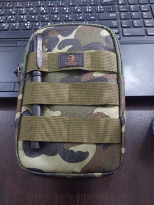 حقيبة خصر رجالية لجميع أنواع الهواتف المحمولة، تتضمن جراب هاتف مع حلقة تعليق، 19 سم