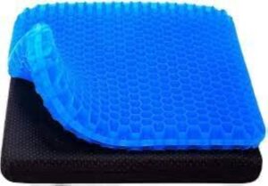 وسادة مقعد مريحة بتصميم صندوق البيض من سوق إيغ مصنوعة من الجل، وسادة مقعد مريحة (أزرق) للاستخدامات المختلفة شلتة طبية من السيليكون الطبي المعالج