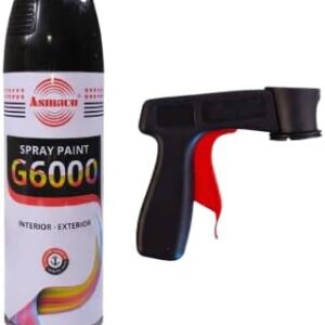 بخاخ طلاء فاخر 400 مل - للاستخدام الداخلي والخارجي - مزود بمقبض مسدس رش مريح للتحكم الاحترافي والتطبيق السهل