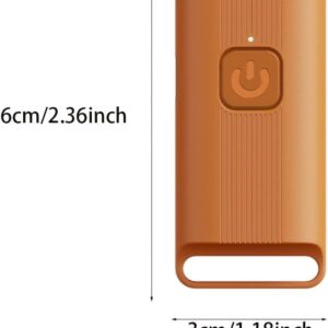 413yMRYQGcL._AC_ جهاز صغير طارد للكلاب بالموجات فوق الصوتية، قابل لإعادة الشحن، منفذ USB-C، آمن للاستخدام الداخلي والخارجي، مدى 5 أمتار