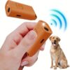 جهاز صغير طارد للكلاب بالموجات فوق الصوتية، قابل لإعادة الشحن، منفذ USB-C، آمن للاستخدام الداخلي والخارجي، مدى 5 أمتار
