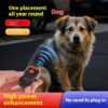 جهاز ذكي طارد للكلاب بالموجات فوق الصوتية، جهاز محمول قابل لإعادة الشحن مضاد للنباح، للاستخدام الداخلي والخارجي، إمكانية ضبط السرعة على عدة مستويات، أسود