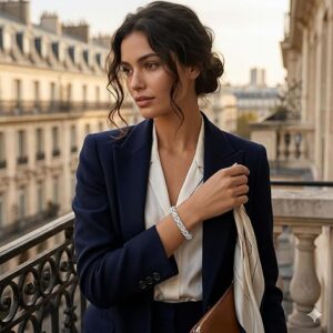 سوار سلسلة بيزنطية من الفضة عيار 925 من ماي سوق إي جي، بتصميم تعليقة ملتوية، مجوهرات أنيقة للنساء والرجال