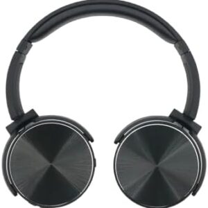 سماعات رأس لاسلكية عالية الدقة، مصممة لعشاق الموسيقى الذين يبحثون عن الأناقة والجودة. تتميز بتصميم أنيق وبسيط مع هيكل معدني مصقول.