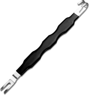 فاصل موصلات كهربائية للسيارات ذو طرفين، مشبك أسلاك من الفولاذ الكربوني، مقبض مانع للانزلاق، متعدد الوظائف - لون عشوائي