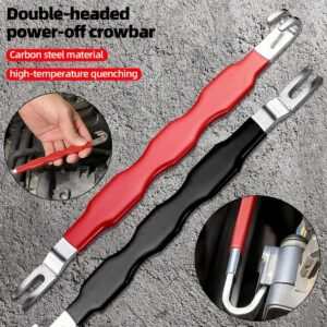 فاصل موصلات كهربائية للسيارات ذو طرفين، مشبك أسلاك من الفولاذ الكربوني، مقبض مانع للانزلاق، متعدد الوظائف - لون عشوائي