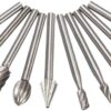 Rotary Burr Set - For Woodworking, Metal Engraving, Drilling, Carving, Polishing & Cuttin