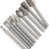 Rotary Burr Set - For Woodworking, Metal Engraving, Drilling, Carving, Polishing & Cuttin
