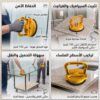رافعة أكواب شفط شديدة التحمل من الألومنيوم/الحديد - سعة رفع قصوى 100 كجم، أداة سحب زجاج أحادية الوسادة، أداة إصلاح انبعاجات النوافذ لرفع الزجاج الكبير وبلاط السيراميك 11 سم