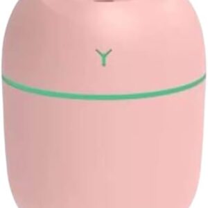 31z+F9flzJL._AC_ مرطب هواء صغير يعمل بمنفذ USB، موزع رذاذ بارد مدمج مع إضاءة LED، محمول للاستخدام المنزلي والمكتبي، 10 سم × 8 سم