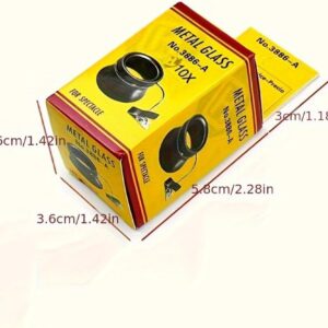 51MepuxgPCL._AC_SL1000_ عدسات مكبرة محمولة تُثبّت على النظارات، مناسبة لصانعي الساعات، لإصلاح المجوهرات والساعات (النظارات غير متضمنة) (5X)