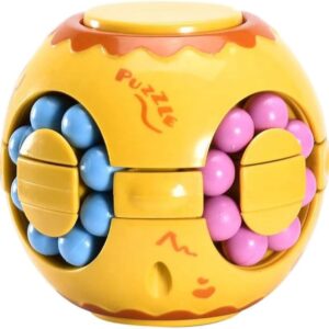 قطعة ديكور عصرية ثلاثية الأبعاد بتصميم كروي دوار بلمسة ملونة مذهلة لمنزلك ومكتبك من ماي سوق اي جي ستور، لون عشوائي، قطعة واحدة