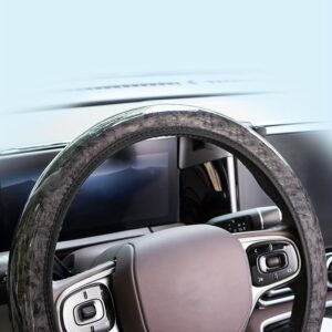 غطاء عجلة القيادة، تصميم مرن مانع للانزلاق، واقي مناسب لجميع الفصول للرجال والنساء، عبوة واحدة