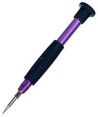 11V+4Cg2kXL._AC_ طقم مفك دقيق للساعات والنظارات بمقبض سيليكون مريح، لإصلاح الإلكترونيات الصغيرة من ماي سوق اي جي، لون عشوائي، قطعة واحدة
