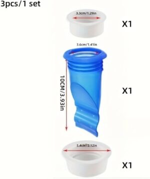 41URgkX7UeL._AC_SX522_ صمام سيليكون أحادي الاتجاه لمنع الارتجاع في المصارف (مانع للانسداد)