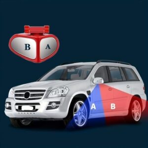 41W9MC7cQuL._AC_ ماي سوق - مرآة النقطة العمياء للسيارة بزاوية واسعة 360 درجة للمساعدة في الرجوع للخلف (الجانب الأيسر)