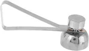 [1Pcs ] Metal Egg Scissors Eggshell Opener Eggshell Cutter Double Head Egg Topper Shell Opener Boiled Raw Egg Creative Kitchen Tool (Single head- Large)-B0CFGZ4YZK