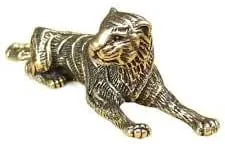 [1Pcs- 5.7 * 2.1mm,26G] Retro Brass Chinese Ancient Beast Flying Pixiu Home Decor Ornaments Copper Animal Figurines Fengshui Statue Small Ornaments-B0D3Y4HDS5