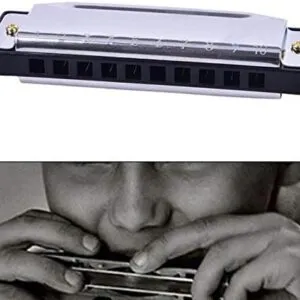 Blues Harmonica 10 Holes Key of C for Beginners-B07PKHPVW4