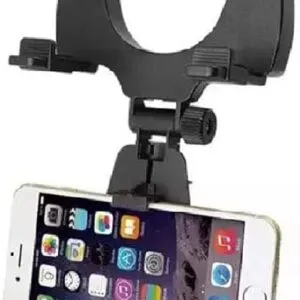Margoun Mobile Car Rear View Mirror Mount Holder Compatible with iPhone 8 and 8 Plus - 360 Degree-B09234X1BB