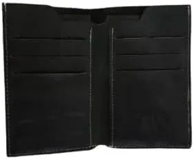 1Pcs Travel Passport ID Card Cover Holder Case Faux Leather (Brown) Made In Egypt-B0CMV9WVF1