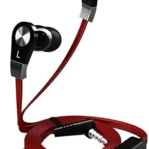 [ 1Pcs - R ] JM02 Metal Wired In-ear Universal Stereo Bass High-fidelity Headset Mobile Earphone Computer Headphones-B0CQWPZPG7