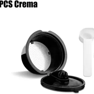 Coffee Filters - For Dolce Gusto Coffee Capsule Plastic Capsule Refillable Reusable Compatible with cafe Dolce Gusto Refill Cup Use 150times (1pcs BLACK)-B0DJ97MWMF