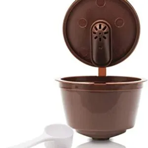 Coffee Filters - For Dolce Gusto Coffee Capsule Plastic Capsule Refillable Reusable Compatible with cafe Dolce Gusto Refill Cup Use 150times (1pcs Random Color)-B08C7LRHQ1