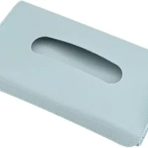 1Pcs Leather Sun Visor Napkin Box Holder Hanging Car Mask Holder Shading Tissue Case Organizer Auto Storage Decoration Craft-B0B4WNG43C