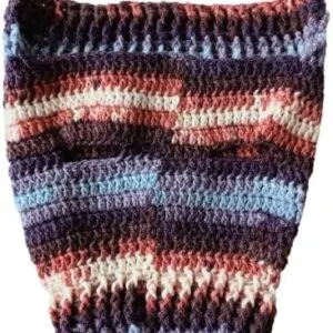 Dog and Cats HandMade Crochet Shirt, (Neck Diameter 16~23 Cm Chest Diameter 24~36 Max Round) Winter Pet Dog Clothes Crochet a winter jacket For Pets-CODE WK80-B0DQQ1J38X