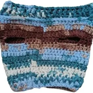 Dog and Cats HandMade Crochet Shirt, (Neck Diameter 14~22 Cm Chest Diameter 23~31 Cm Max Round) Winter Pet Dog Clothes Crochet a winter jacket For Pets-CODE TW60-B0DQQ498RD