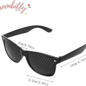 Vision Care Wearable Corrective Glasses Improver Stenopeic Pin Hole Glasses Anti-fatigue Eye Protection Glasses-B0DHLYJYLR