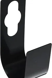 حامل خطاف لخرطوم حنفية الحديقة ، معدني متين يثبت على الحائط قابل للتوسيع ري الثقيل بطول 50 متر - اسود-B0DM8H7J8D