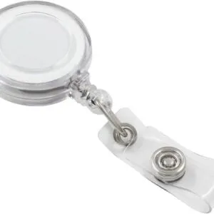 بكرة شارة قابلة للسحب، حامل شارة شفاف مع مشبك تمساح دوار للأطباء والممرضات والمعلمين والطلاب وموظفي المكاتب